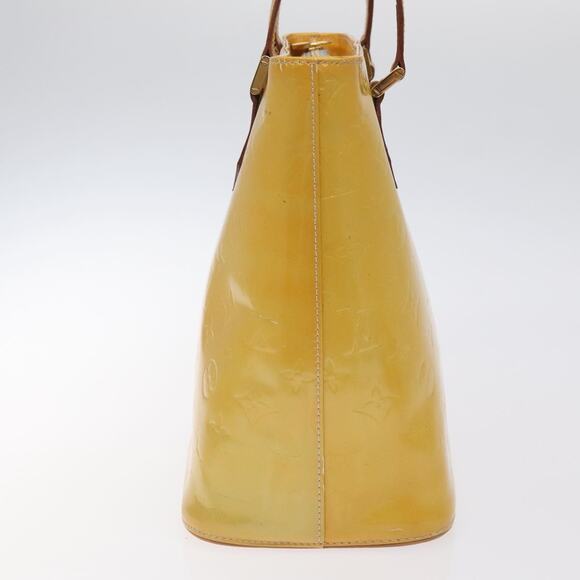 LOUIS VUITTON Monogram Vernis Houston Hand Bag Gris M91053 - Picture 4 of 16